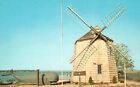 Postcard NY Long Island Sag Harbor Windmill Chrome Unposted Vintage PC J3004