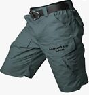Mountain Lion Men’s Tactical Cargo Shorts: Waterproof Polyester, Relaxed Fit XL