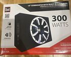 Car Subwoofer 10-inch High Performance Powered Built-in Amplifier 300W - New