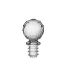2 pack Acrylic Wine Bottle Stopper Crystal Clear Airtight Silicone Seal Gift