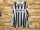 JUVENTUS 1996 1998 Home Football Shirt Jersey Long Sleeve KAPPA sz L