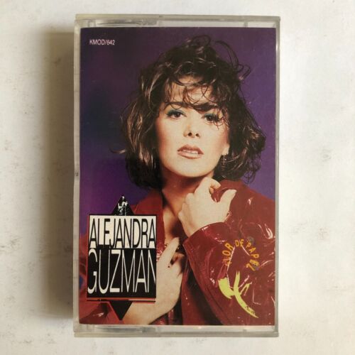 ALEJANDRA GUZMAN - FLOR DE PAPEL -1991 MEXICAN TAPE ALBUM, LATIN POP