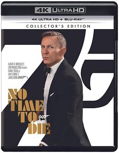 No Time to Die 4K UHD Blu-ray Daniel Craig NEW