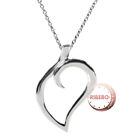 TIFFANY&Co. Open Leaf Necklace Pendant Silver Sterling Silver Women