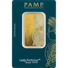 1 oz Gold Bar PAMP Suisse Fortuna 45th Anniversary - 999.9 Fine in Sealed Assay