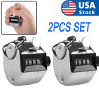2Packs Portable 4 Digit Hand Held Number Click Golf Counter Tally Recorder USA