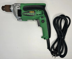 Hitachi D-10VF Corded Electric 3/8” Drill 120v 60Hz 9amp 1020W power tool Works