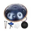 Handpan drum AETOO steel drums 22 inches 10 notes 440 Hz Hand pan percussion ...