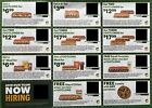 New ListingLot of 14 Assorted SUBWAY Coupons Footlong Six Inch Meals (exp. 6/13/24)