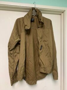 Beyond Clothing L4-L6  Bora Wind Jacket Coyote Brown Navy SEAL Size Small