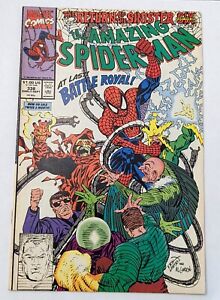 Marvel Comics 1990 #338 The Amazing Spider-Man The Return of the Sinister Part 5