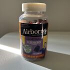 Airborne Elderberry + Zinc Vitamin C & D Vitamin Gummies 74Ct Exp 11/24