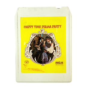 Happy Time Polka Party 8-Track Tape DVS2-0223 RCA Records 1977 Untested
