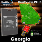 Garmin HuntView PLUS GEORGIA Map - MicroSD Birdseye Satellite Imagery 24K Hunt