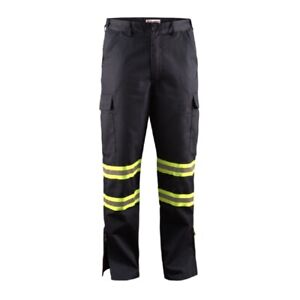 Premium High Visibility Safety Pants with Leg Zipper