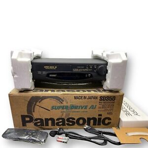 Panasonic NV-SD350 Multisystem VHS Video Recorder Super Drive NTSC / PAL Box NEW