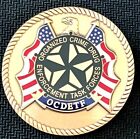 USAO - DOJ - USMS - DHSS - IRS - OCDETF SecondGEN GOLD version challenge coin