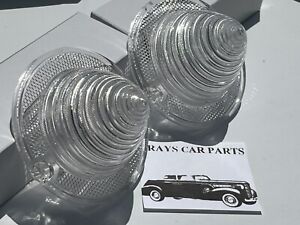 60 61 CHEVROLET REPLACEMENT BACK UP LENS SET / BEL AIR  BISCAYNE IMPALA ! (For: 1961 Impala)