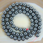 Natural Hematite Round Gemstones Loose Beads 16