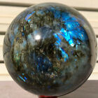 New Listing6.63lb Natural labradorite ball rainbow quartz crystal sphere gem reiki healing