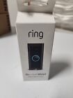 Ring Video Doorbell Wired Night Vision 2.4 GHz wifi 1080p HD Camera - Black