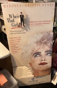 MADONNA WHO'S THAT GIRL PROMO DISPLAY HUGE 3D DIECUT