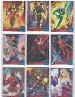 2018 Fleer Ultra X-Men Base Set 150 cards (1-75 Heroes, 76-150 Villains)
