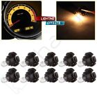 10X T4/T4.2 Neo Wedge Halogen Bulb Warm White Dashboard A/C Climate Light Lamp