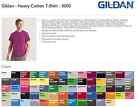 100 Blank Gildan Heavy Cotton T-Shirt Wholesale Bulk Lots S-XL
