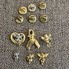 Vintage lot of 6 Angel pins/brooches/Lapel Pins
