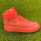 Nike Air Force 1 High Hot Lava Womens Size 5.5 Athletic Shoes Sneaker 654440-800