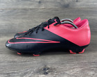 Nike Mercurial Victory V FG Men's Soccer Cleats Size 8.5 Black Pink 651632-006