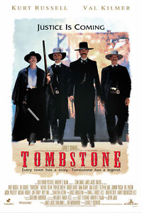 Tombstone - Movie Poster (Regular Style - White Version) (Size: 24