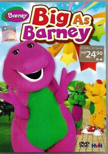 Barney Big As Barney DVD Malaysia Edition Pre-School Children English Subtitle