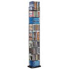 Media Tower Rack Storage 153 CD 72 DVD Shelf Cabinet Organizer Stand Holder New