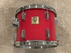 Yamaha 12” Power V Tom Candy Apple Red Drum Set Drums Drumset
