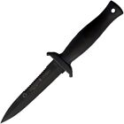 Aitor Botero Fixed Knife Black Sawback Stainless Blade Peralumal Handle - 16019