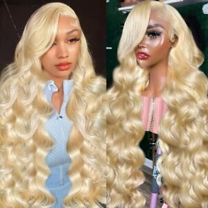 613 Full Lace Front Wig Human Hair 13x4 HD Body Wave Human Hair Wigs Pre Plucked