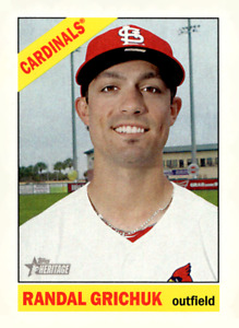 New Listing2015 Topps Heritage #263 Randal Grichuk Cardinals