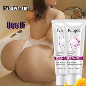 2Pack Butt Cream Get Thick Butt Enlargement Booty Enhancement Glutes Hips Growth
