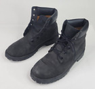 Timberland Premium 6” Waterproof Black Leather Boots Boys 6 Womens 7.5 Mens 6.5