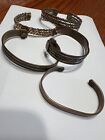 Lot Of 5 Copper Cuff Bracelets Bracelet