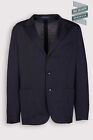 RRP€1250 CARUSO Butterfly Super 130's Wool Blazer IT54 US44 XXL Made in Italy