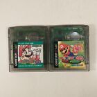 Mario Golf GB, Mario Tennis GB ~ 2 Game Lot (Nintendo Game Boy Color GBC) Japan