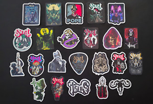 Ghost Band Stickers, Music Sticker Decals, Heavy Metal Decals, Ghost B.C.