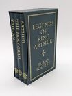 Legends Of King Arthur --3 Volume Set With Slipcase-- Folio Society Hardcover