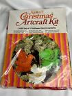 Vintage Karen's Christmas Artcraft Kit 3430 Set of 3 Feathered Bird Ornaments
