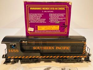 NIB 1990s MTH O Scale 3-Rail Southern Pacific FM H10-44 Diesel Locomotive +Proto