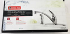 Delta Foundations 10901LF Single Handle Kitchen Faucet w/ Side Sprayer - Chrome