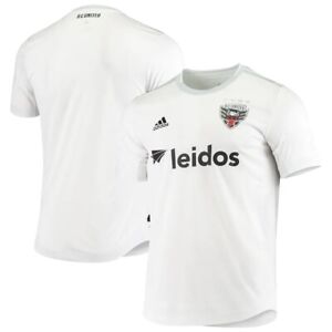 adidas MLS D.C. United AUTHENTIC Player Away Soccer Jersey $120 NEW Men's M
